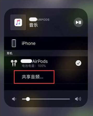 阿拉善右苹果14音频维修点分享iPhone14音频共享设置方法 